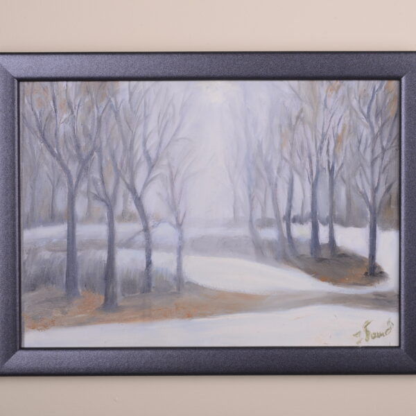 Slika ulje na šperu