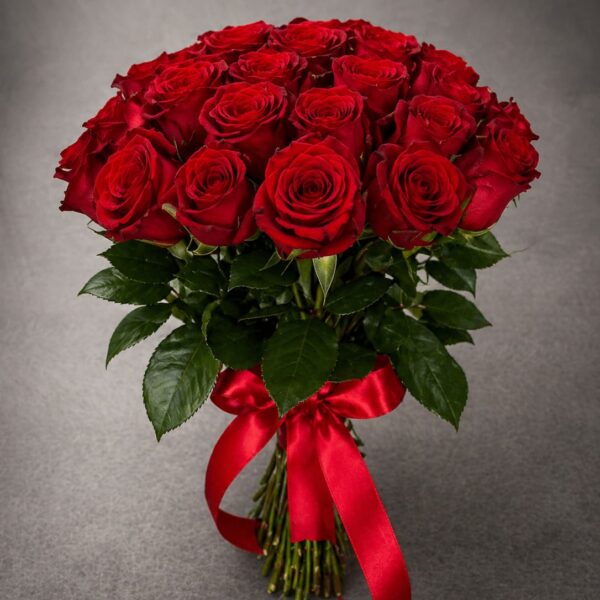 buket crvenih ruza sa masnom dostava beograd