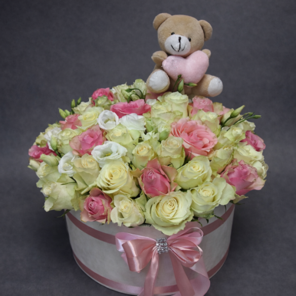 veliki cvetni boks ruže lizijantus Beograd