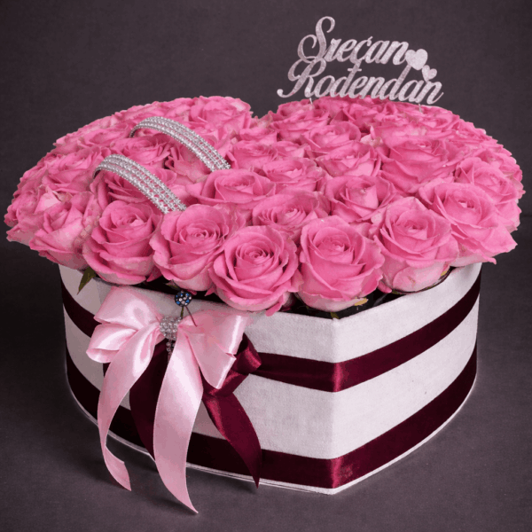 ruže u obliku srca rođendan