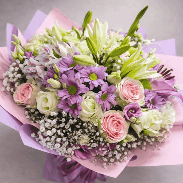 online poručivanje cveća buket ljiljani ruže dostava Beograd