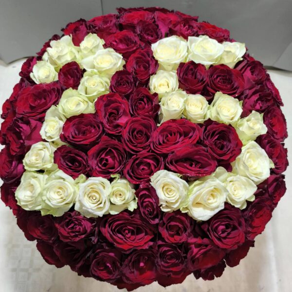 101 ruža sa brojem besplatna dostava Beograd